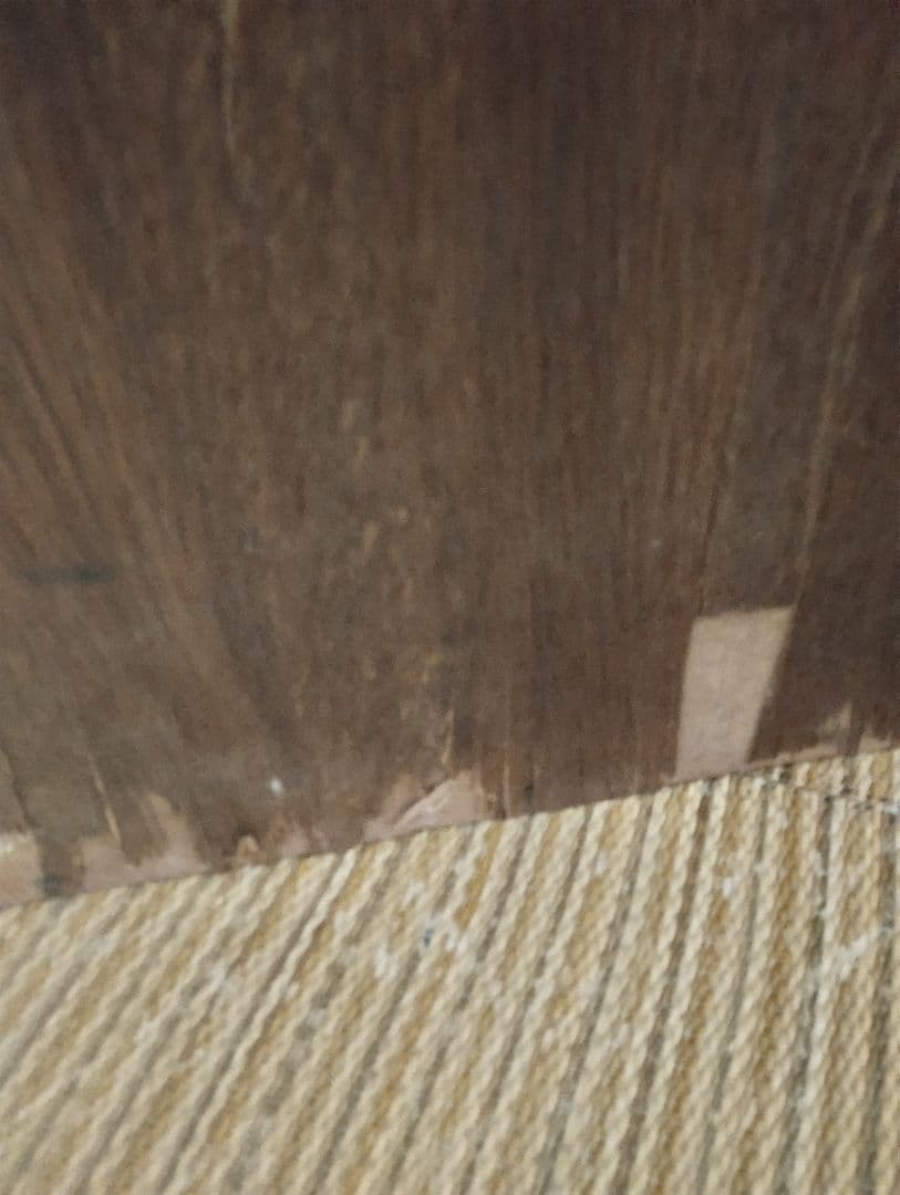 木製引き出し　整理タンス 　箪笥　2段　昭和レトロ　和骨董　古家具　無垢材