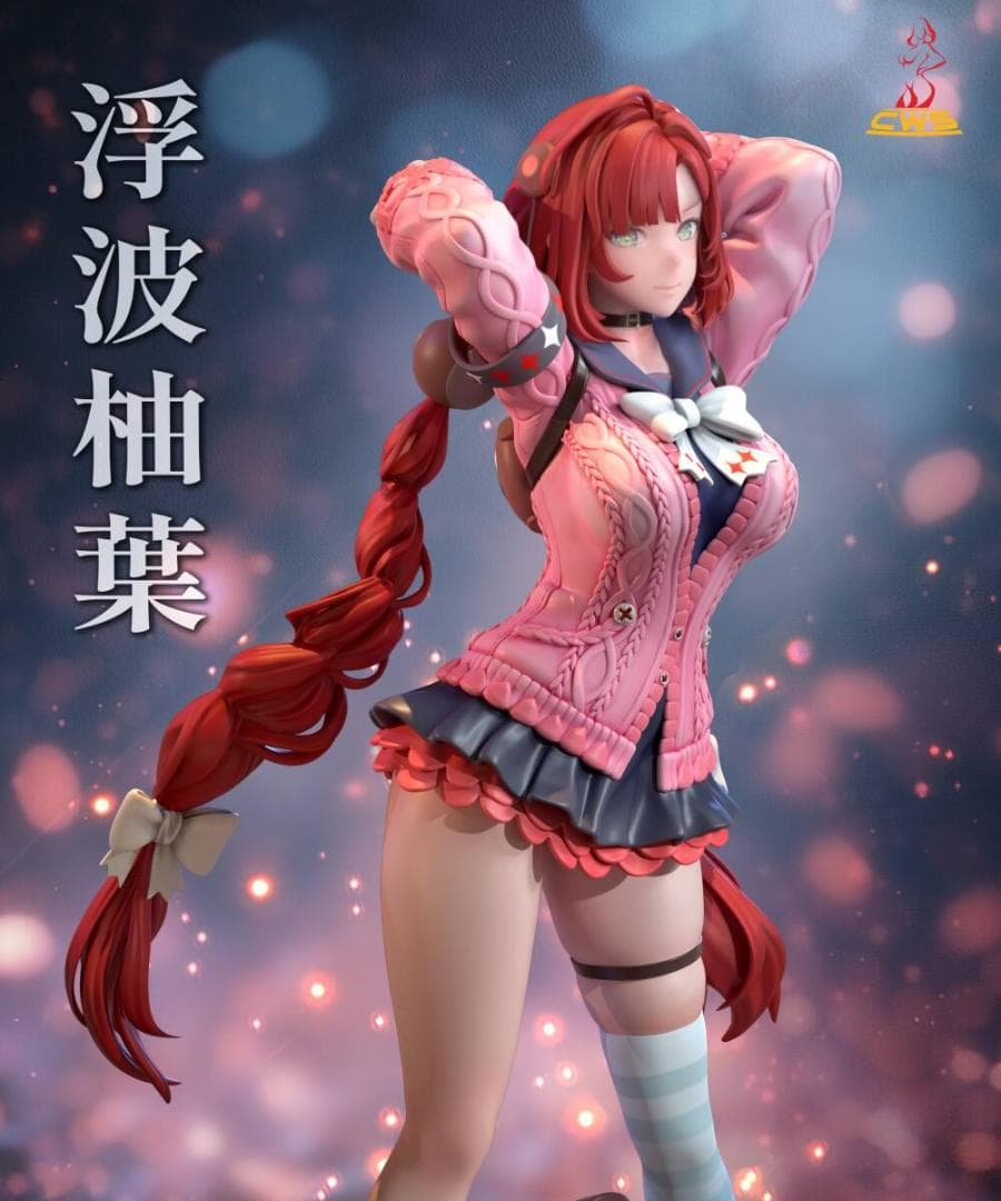 浮波柚葉　ゼンレスゾーンゼロ　ゼンゼロ　怪啖屋　20ｃｍ　未塗装未組立　光造形