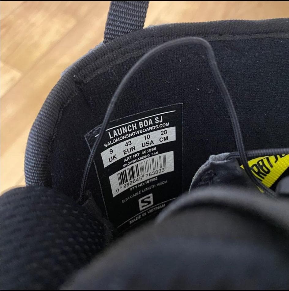 極美品✨Salomon Launch BOA SJ スノーボードブーツ28cm