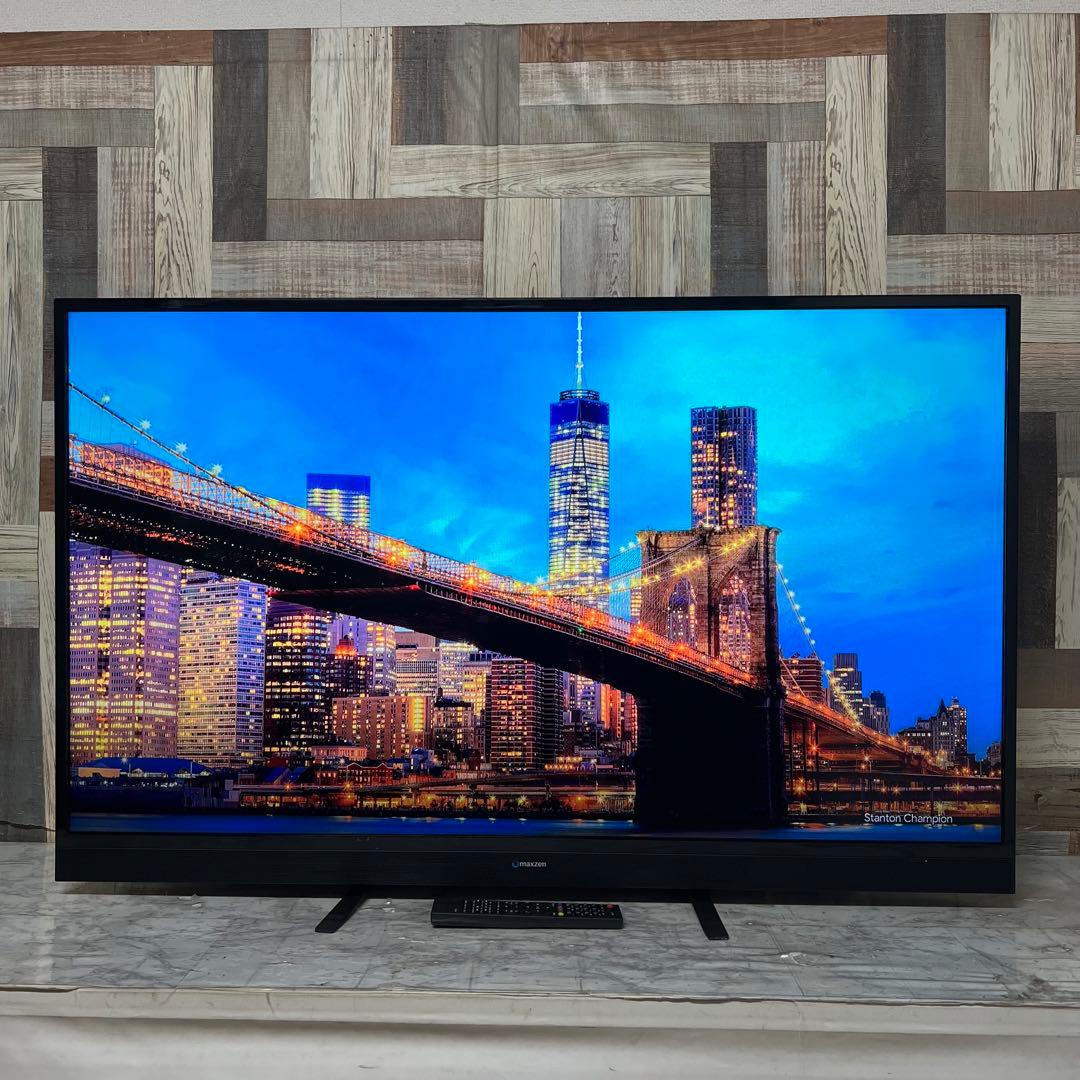 即日受渡❣️全国送料込MAXZEN50V型ゲームモード&外付HDD録画対応