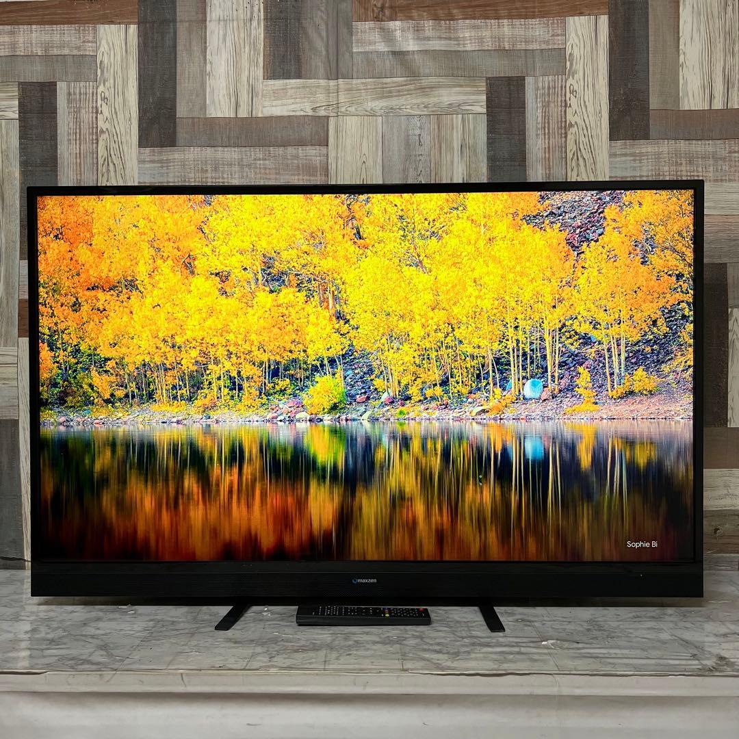 即日受渡❣️全国送料込MAXZEN50V型ゲームモード&外付HDD録画対応