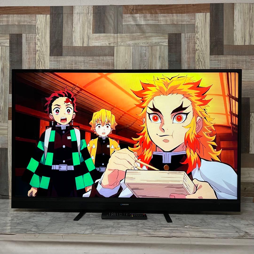 即日受渡❣️全国送料込MAXZEN50V型ゲームモード&外付HDD録画対応