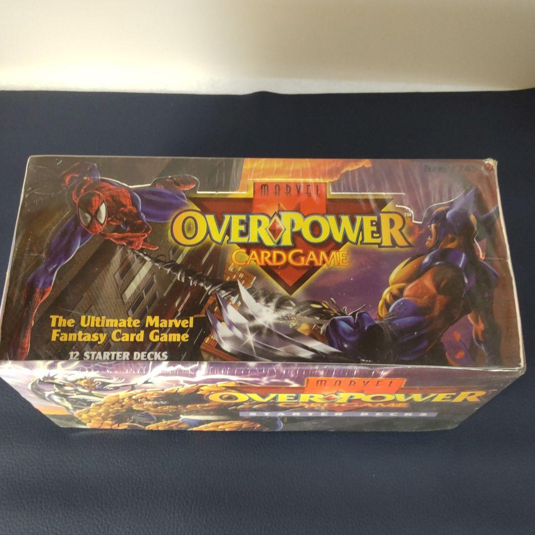 OVERPOWER MARVELカード ゲーム 1995年物