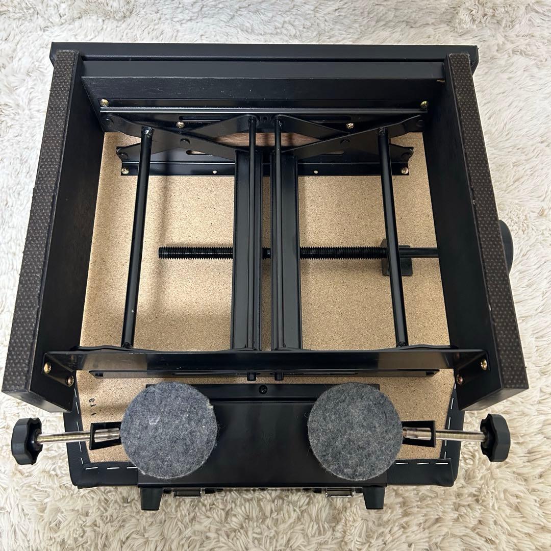 【美品】甲南 ピアノ 補助ペダル KP-DX ハンドル昇降 KONAN 脚台