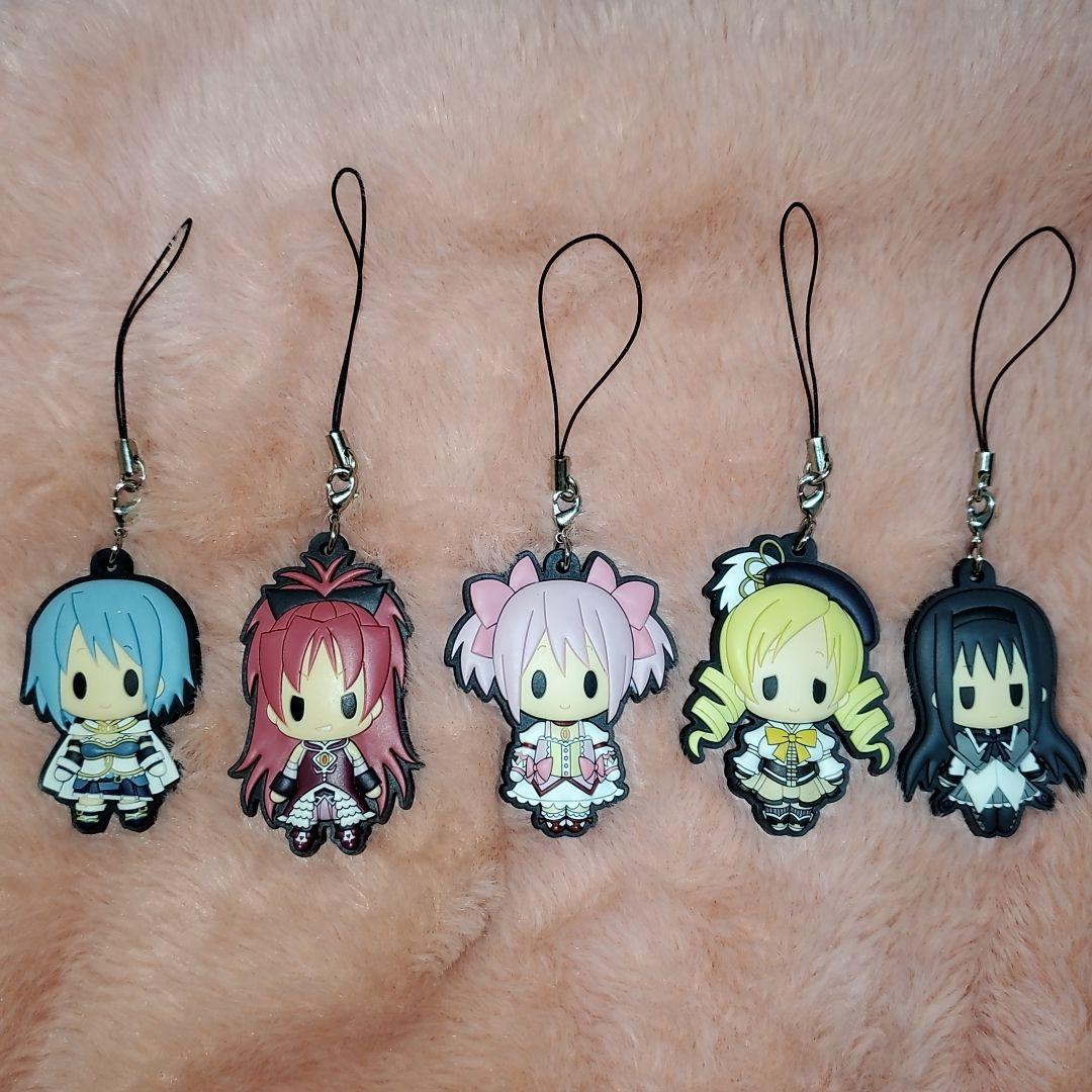 魔法少女まどか☆マギカ フィギュアマスコット ストラップ 25点 まとめ売り