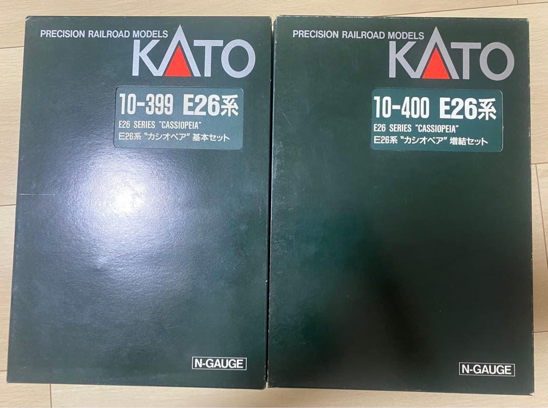 KATO 10-399 / 10-400 カシオペア　 E26系