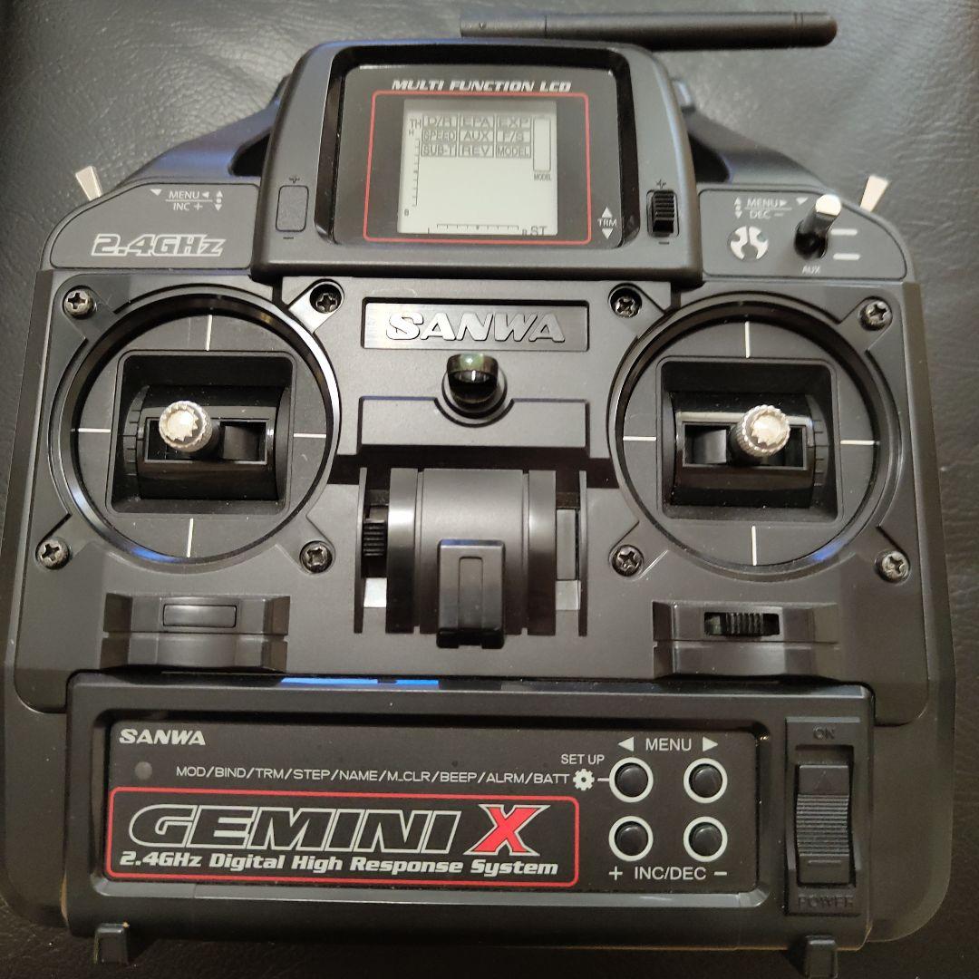 【値下げ交渉〇】SANWA GEMINI X 2.4GHz プロポのみ