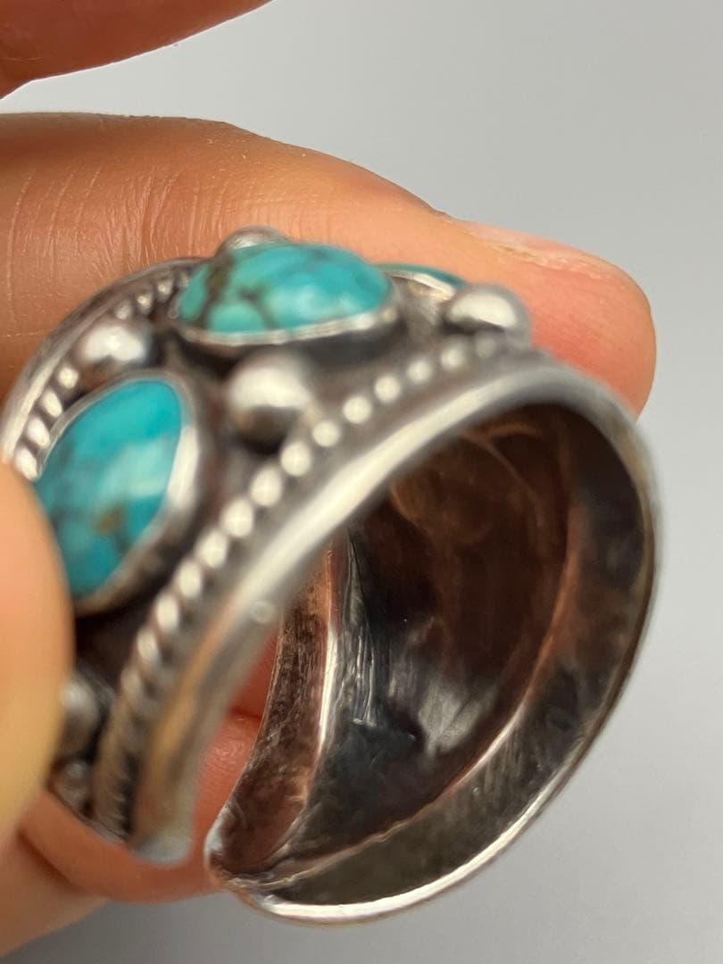 村井優介 ⭐️17号　ターコイズ　リング　指輪　SV925