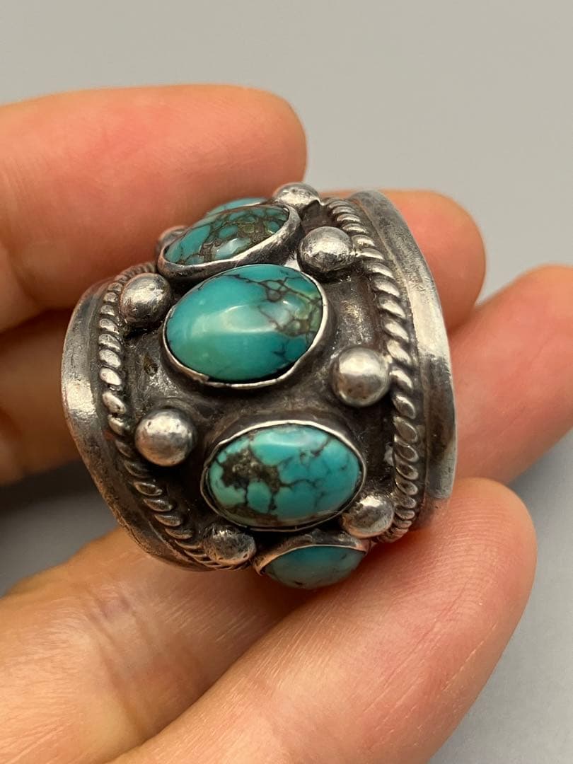 村井優介 ⭐️17号　ターコイズ　リング　指輪　SV925
