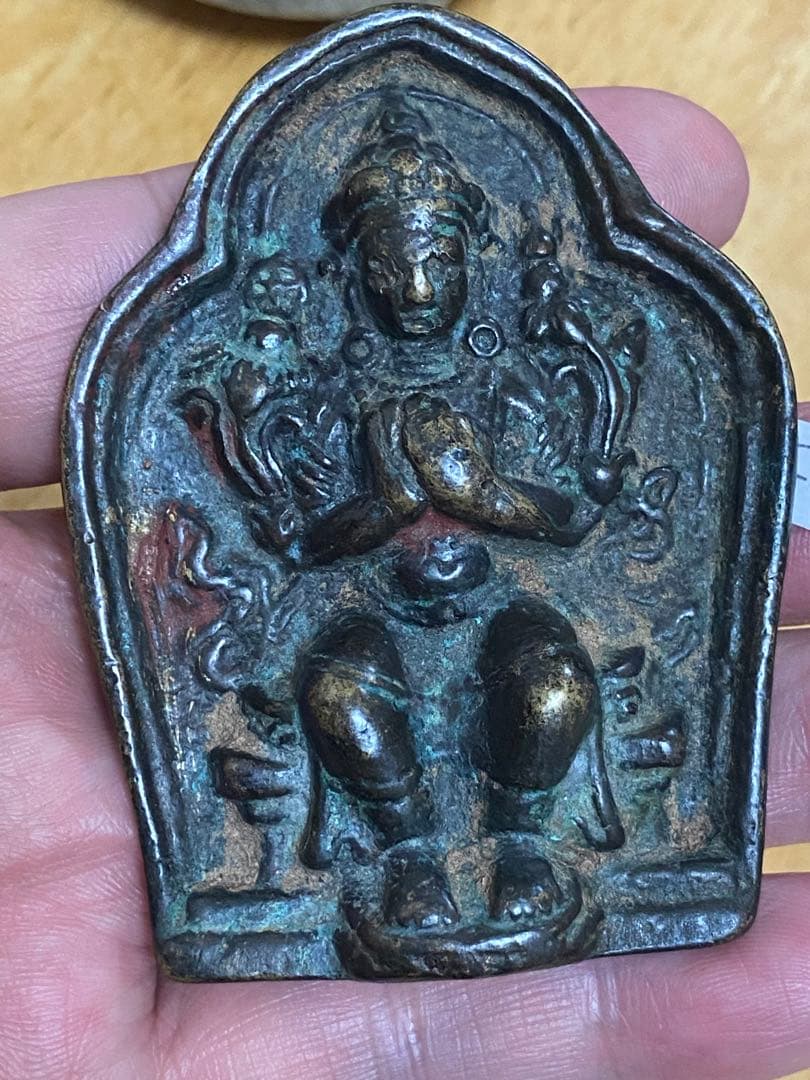 チッベト藏传 仏像 中国美術 掛牌 明代