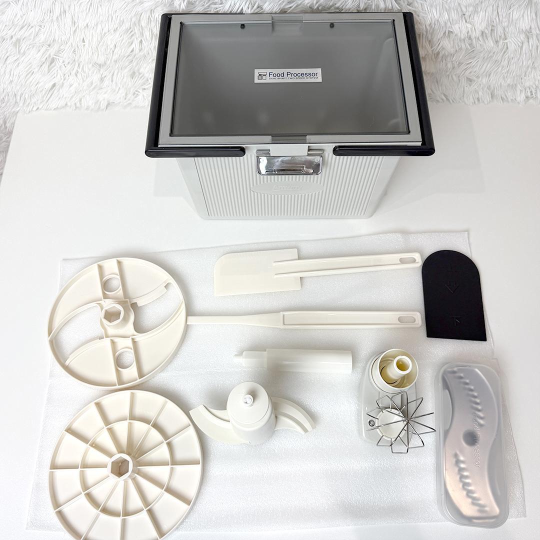 極美品 アムウェイ フードプロセッサー ケース付オプションパーツセット 18年製