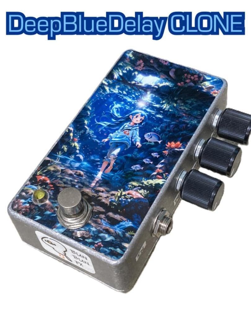 Deep Blue Delayクローン　DIY　自作エフェクター