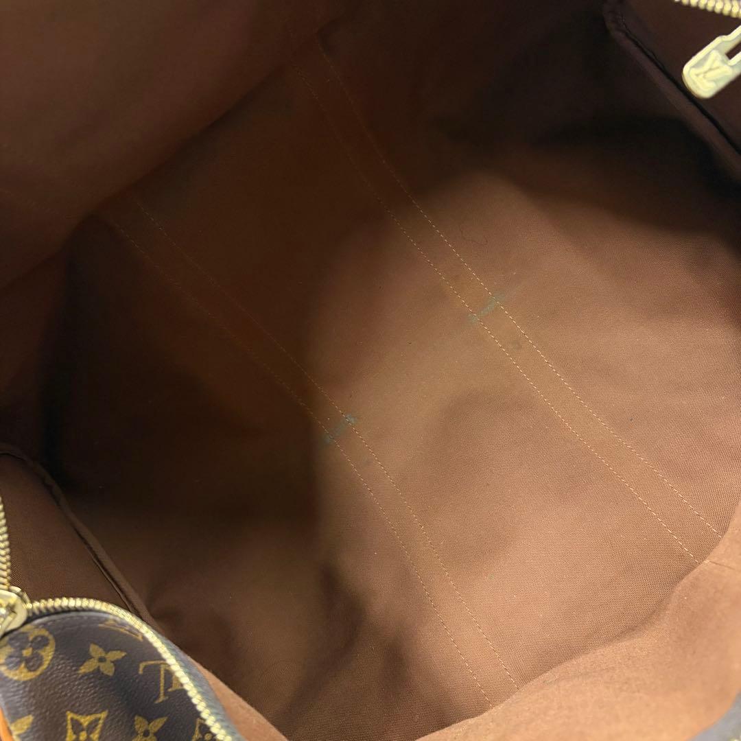 ルイヴィトン　モノグラム　キーポル50　ボストンバッグ　ブラウン　旅行