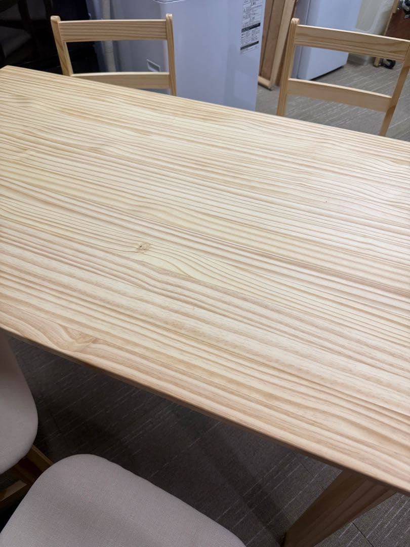 【超美品】LOWYA ロウヤ　ダイニングテーブル 5点セット　NEWナディア