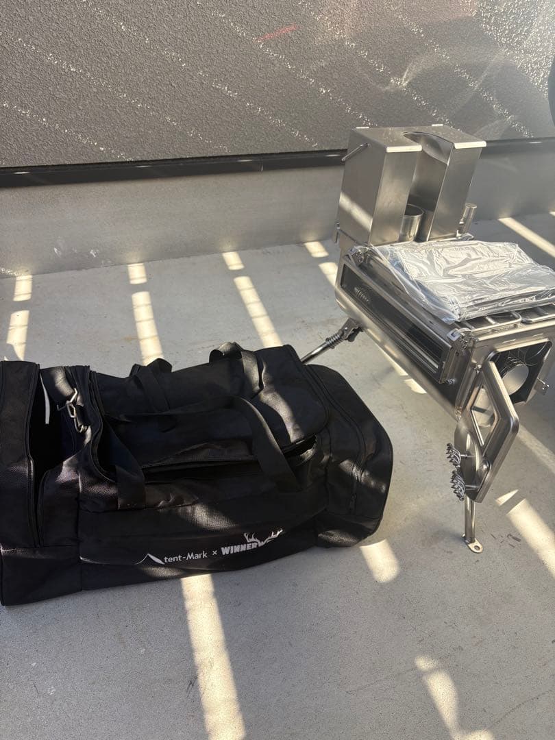 【新品未使用】tent-Mark x WINNERWELL薪ストーブサイドヴュM