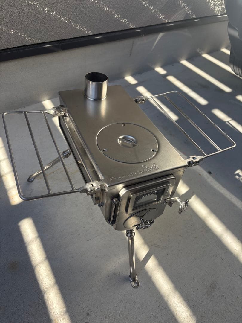 【新品未使用】tent-Mark x WINNERWELL薪ストーブサイドヴュM