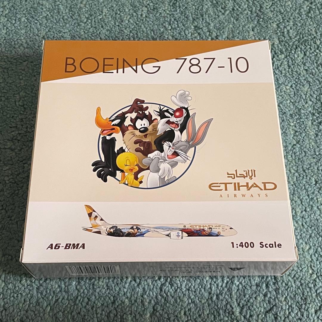 ETIHAD AIRWAYS エティハド 787-10 ワーナー・ブラザース