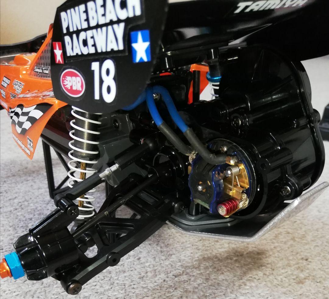 明日終了⭐タミヤDT-03レーシングファイターOP付 2.4GHz仕様セット⭐