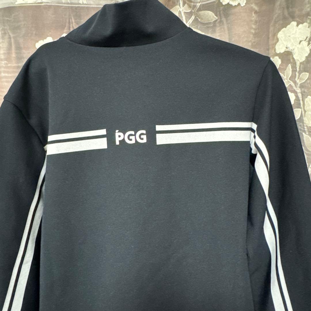 PGG 紺　長袖シャツ モックネック　サイズ2