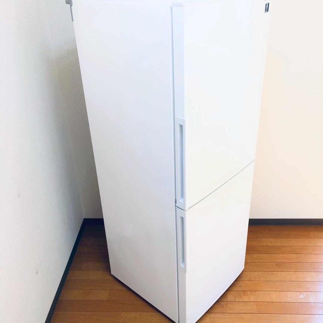 【美品】シャープ 冷蔵庫 ホワイト SJ-PD28F-W 2020年製