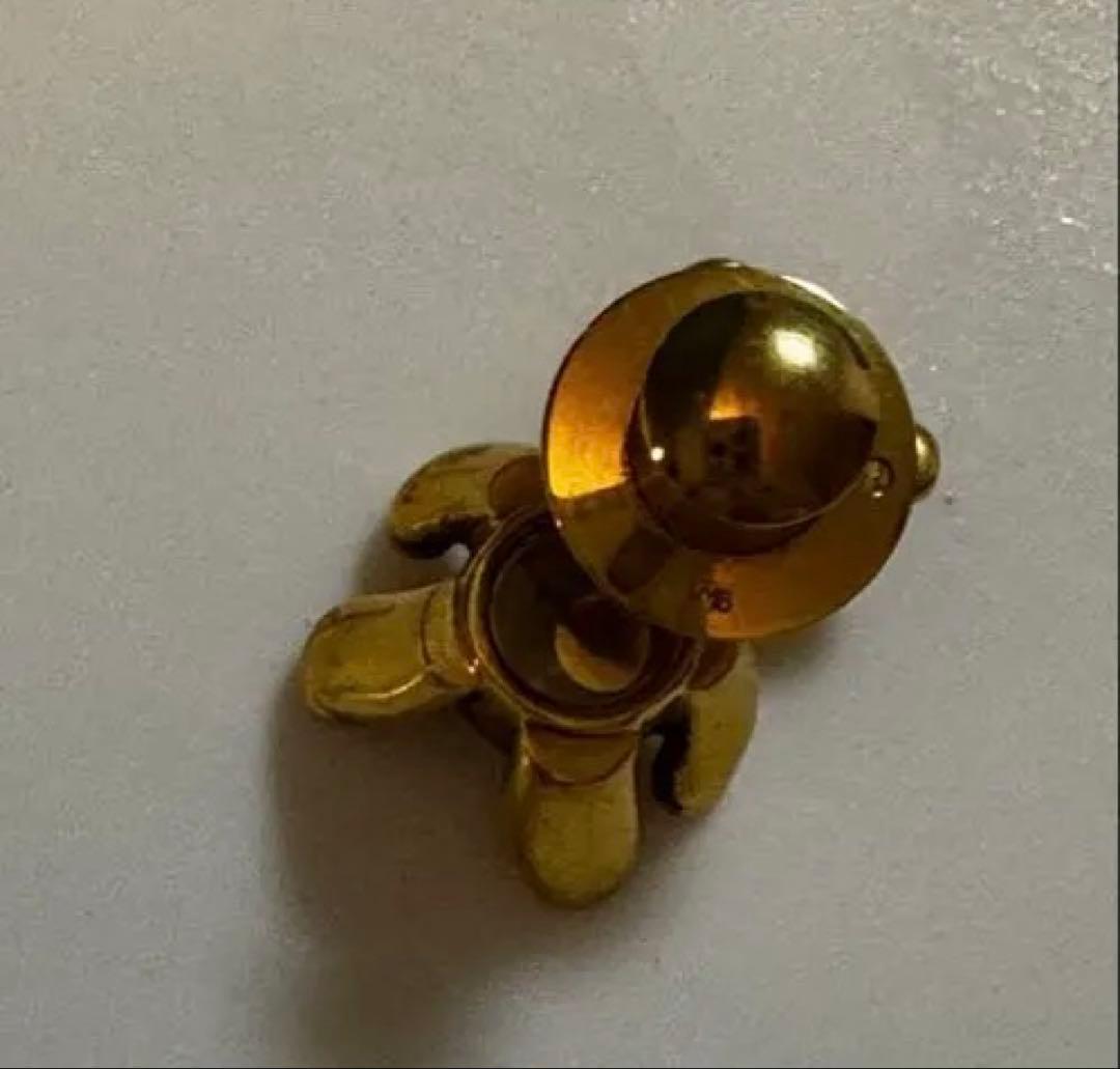 ショパール　テディイベア　ピンブローチ