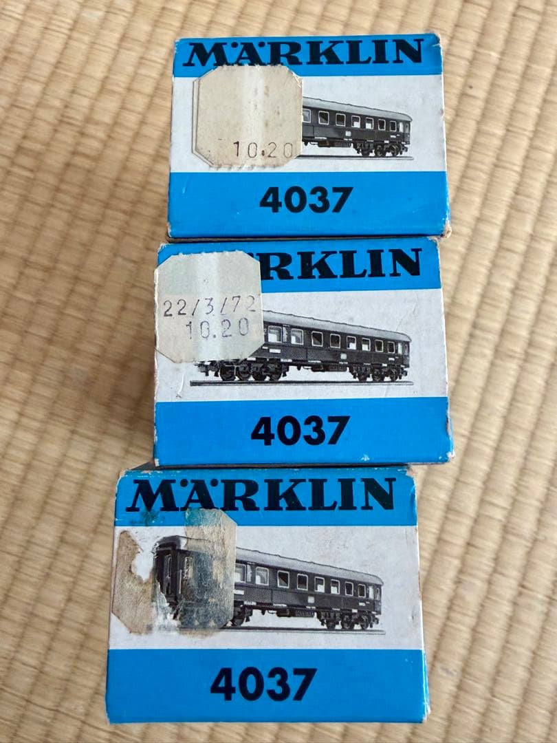 メルクリン　4037 2等客車　3点セット