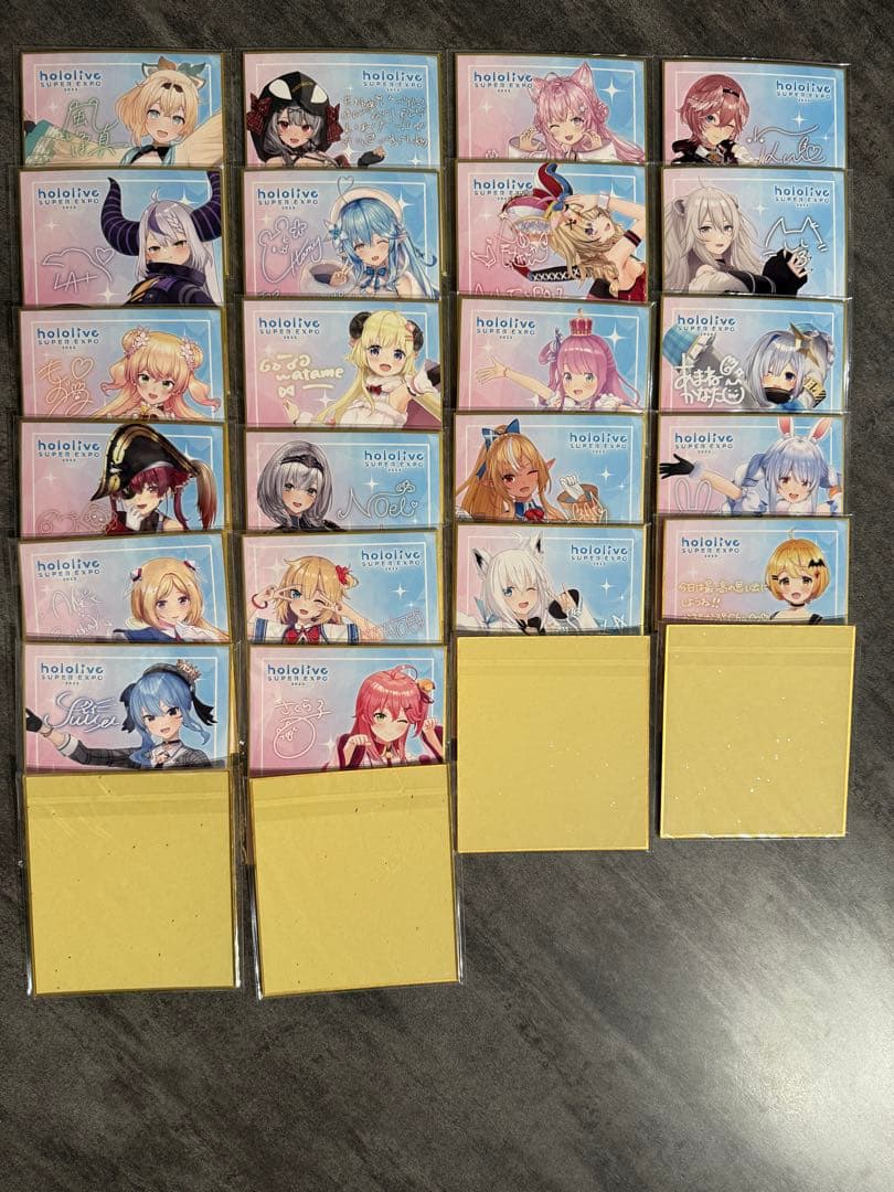 ホロライブ　グッズ　まとめ売り　フィギュア　色紙 星街すいせい　hololive