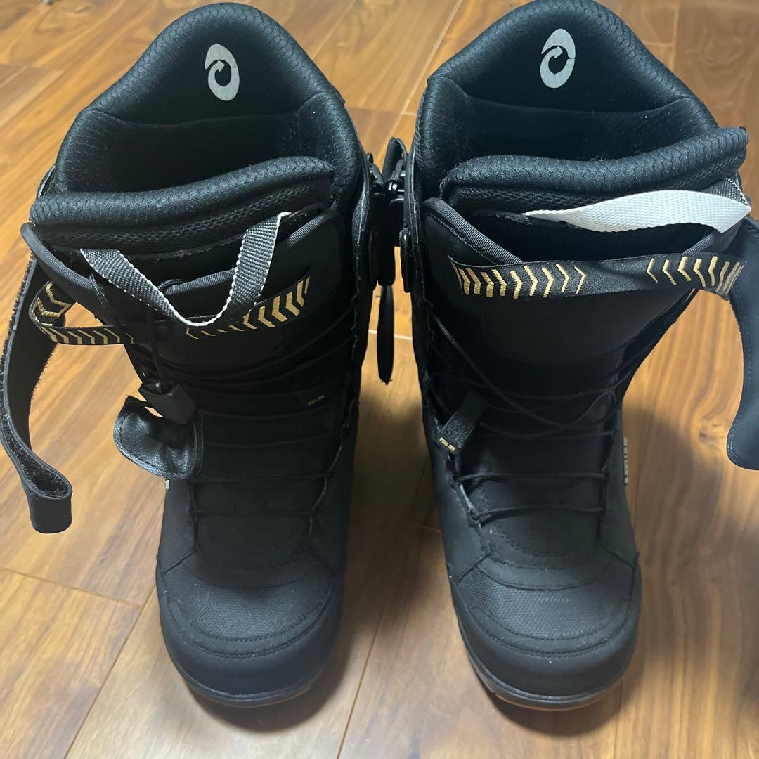 DEELUXE ブラック スノーボードブーツ ダイヤル式 US8.5