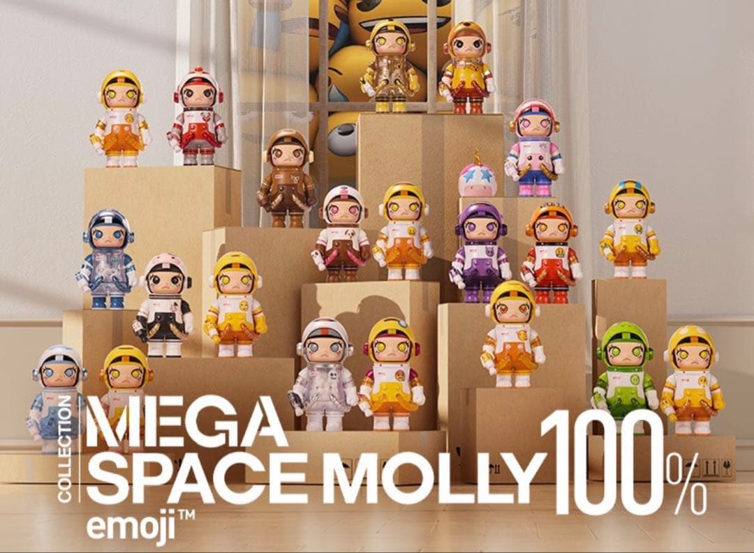 その他 POP MART MEGA SPACE MOLLY 100%