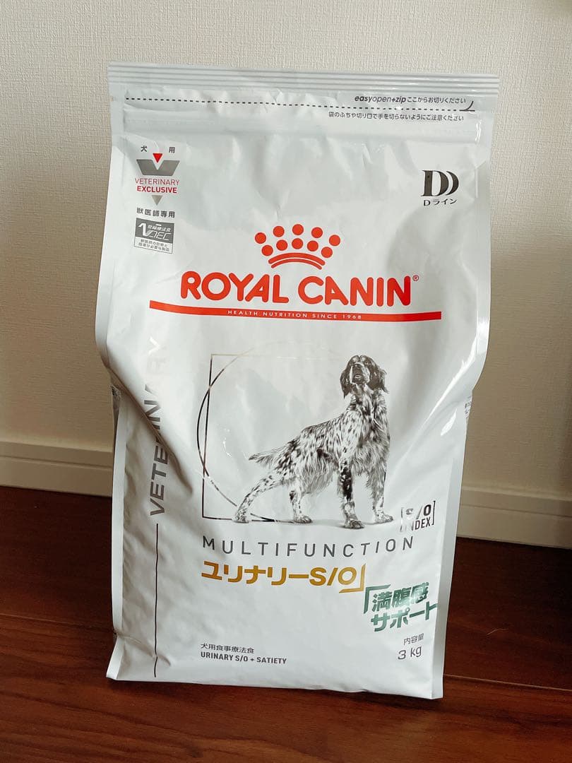  CANIN ユニナリーS/O 満腹感サポート3kg 療法食