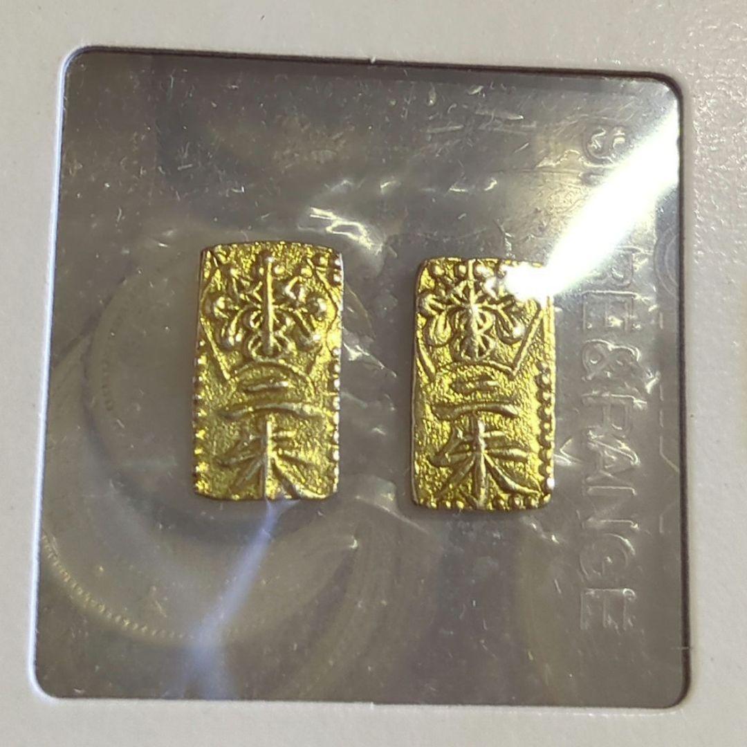 万延二朱金　未~極美品 2枚セット