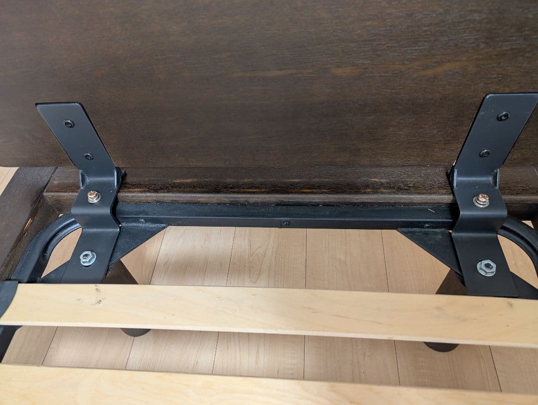 無印良品 ベッドフレーム セミシングル ヘッドボード付