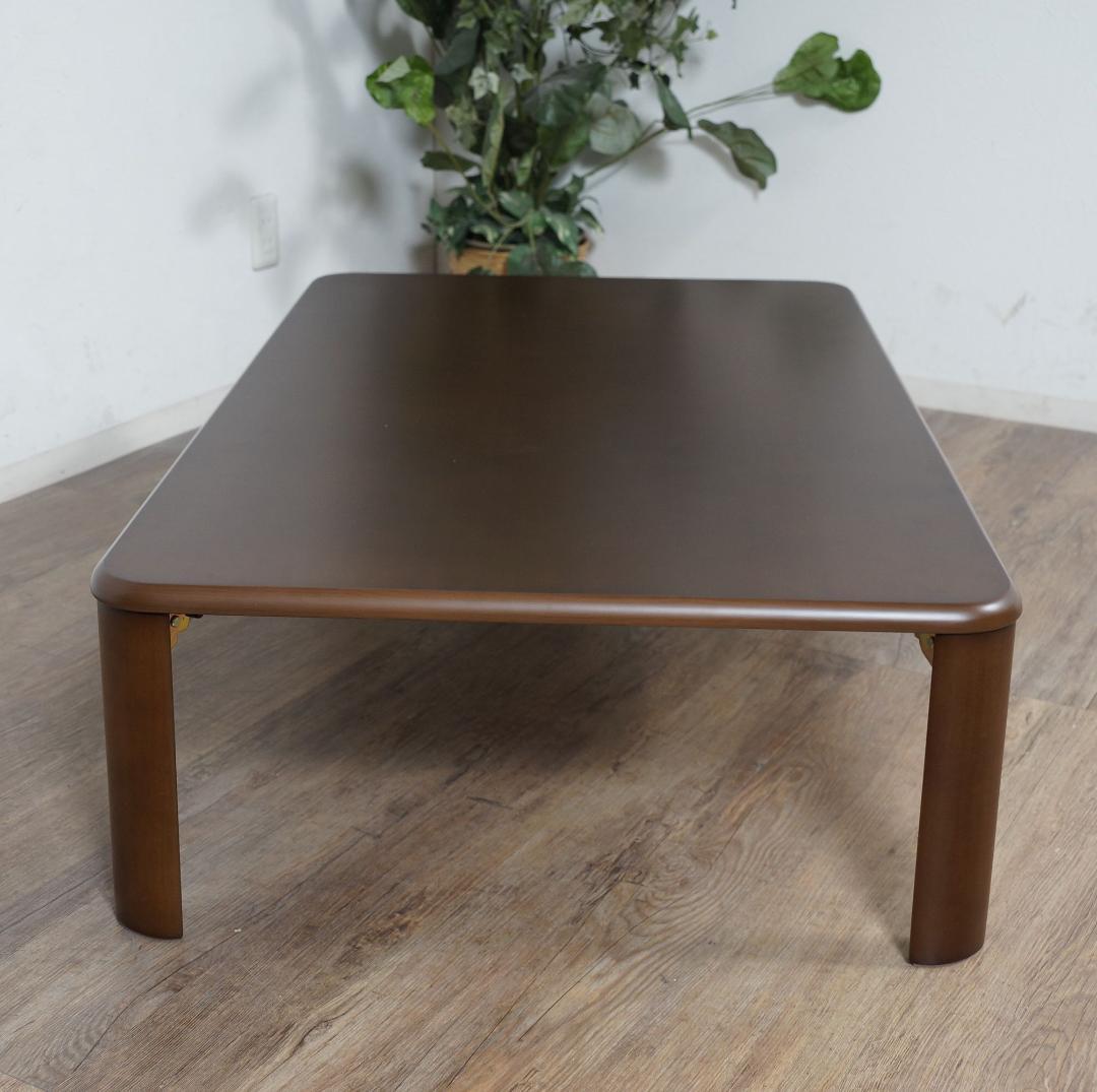 訳あり　折りたたみテーブル120cm 座卓 センターテーブル 簡単収納