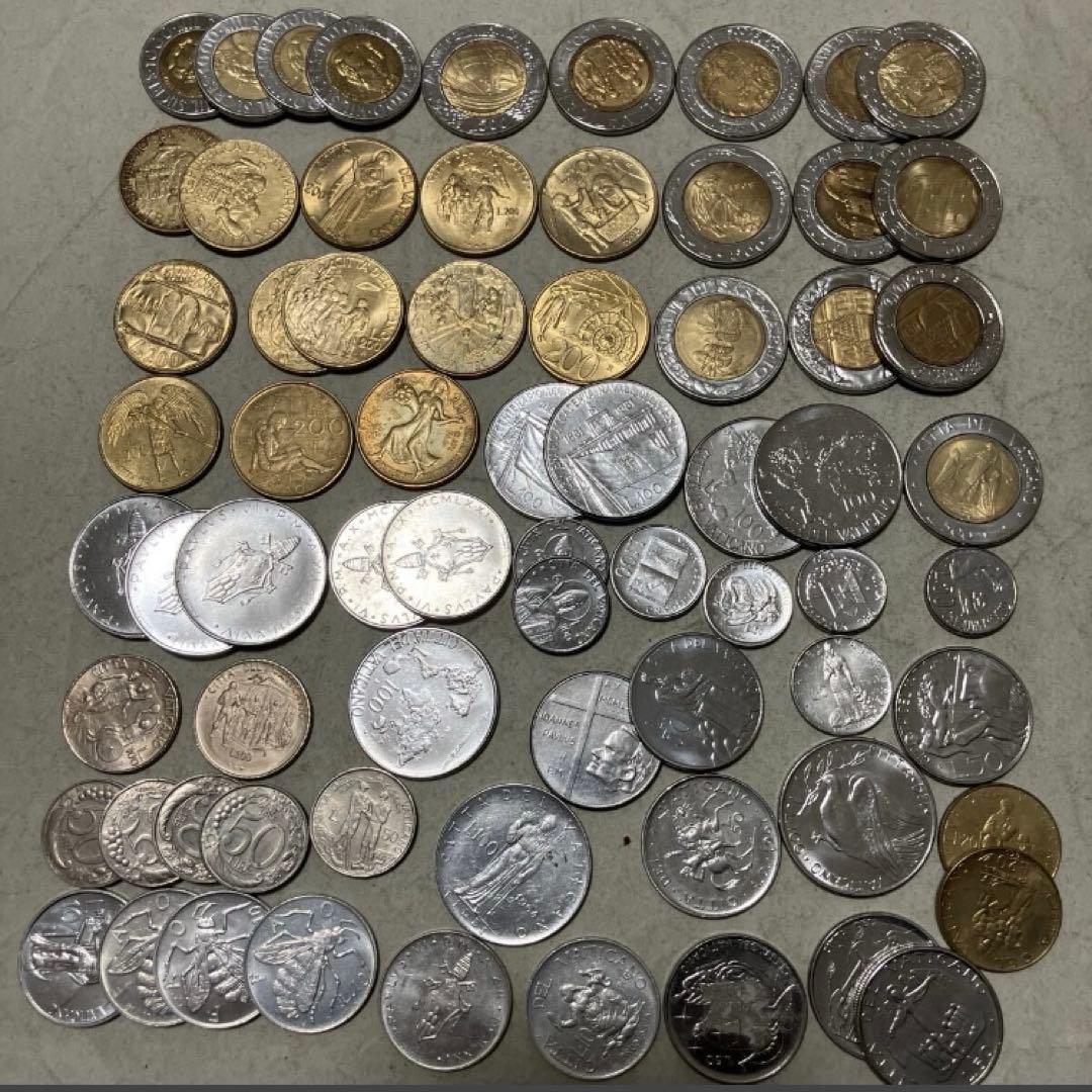 イタリア　記念硬貨　バチカン市国　まとめ売り
