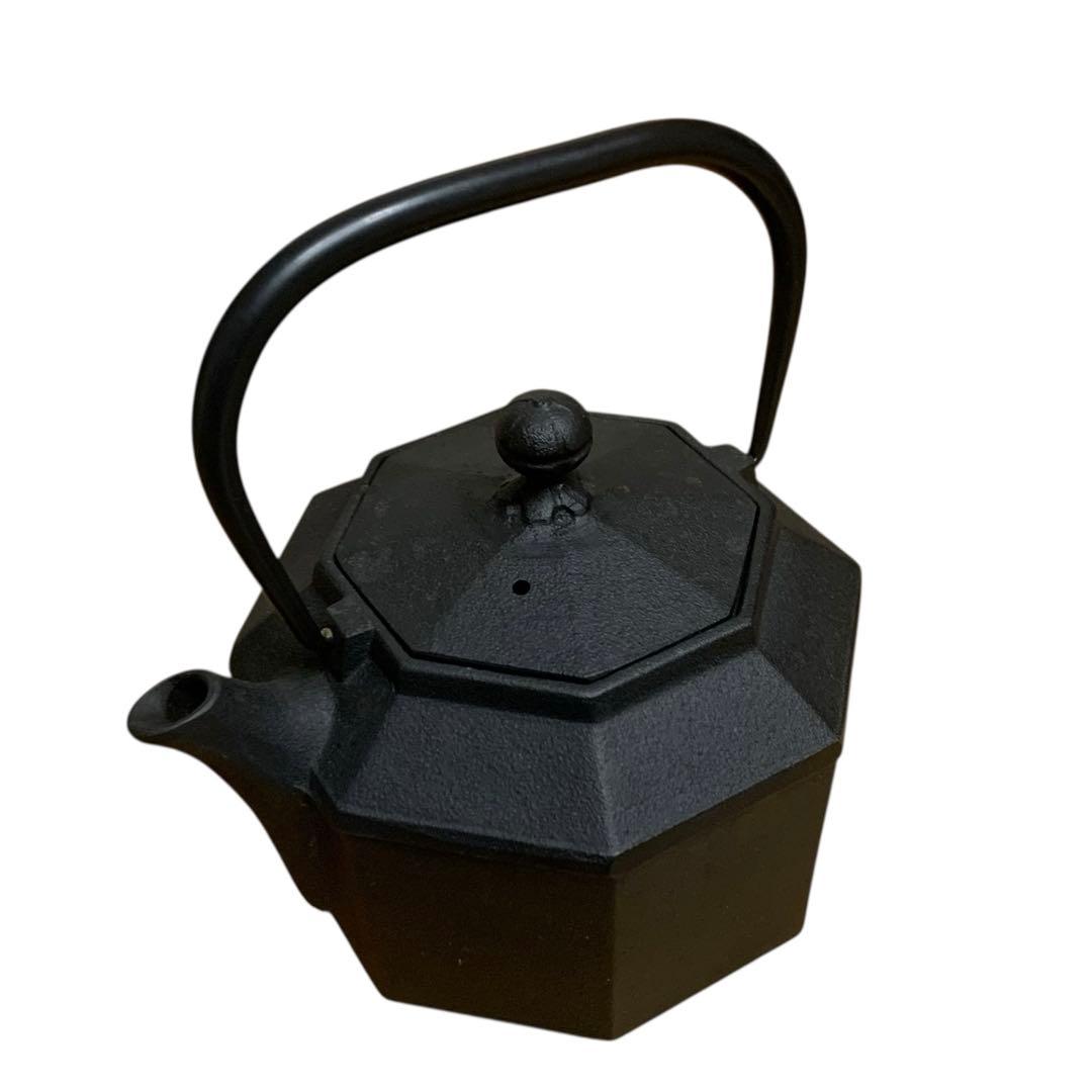 及源 八角 鉄瓶 0.8L 盛栄堂 OIGEN 南部鉄器