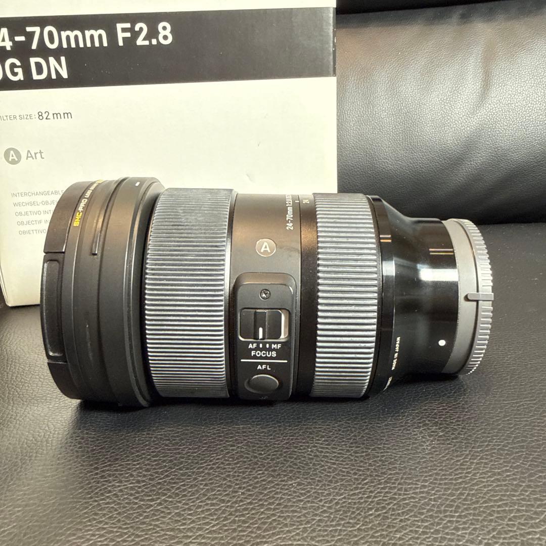 SIGMA 24-70mm F2.8 DG DN Artレンズ