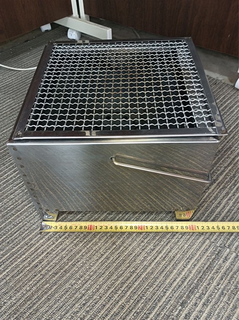 ［八3242］MY 網走刑務所製作 BBQコンロ　焼肉コンロ