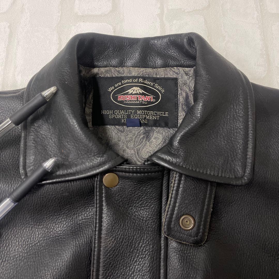 値下げ クシタニ KUSHITANI 日本製 牛革 レザー ライダースジャケット