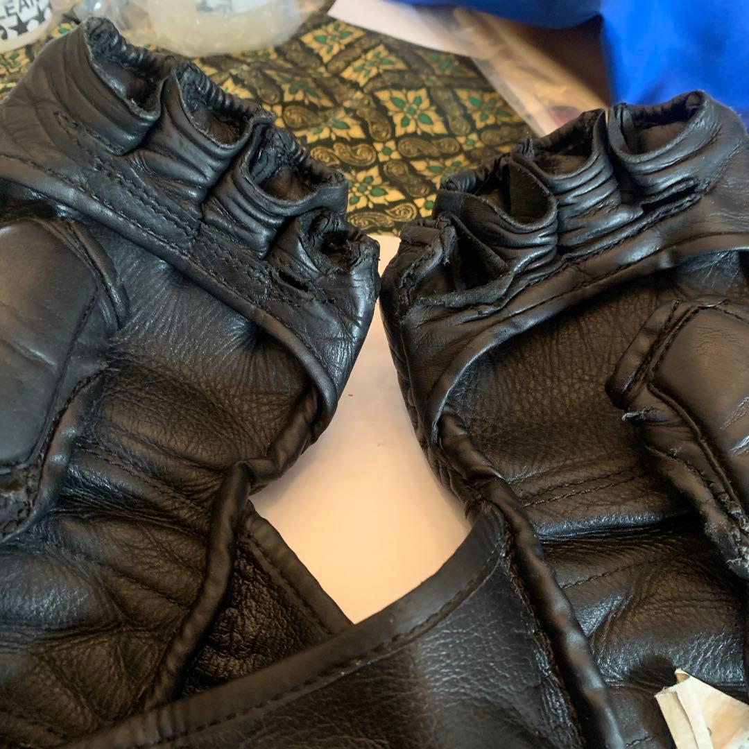 SHOOTO オープンフィンガーグローブ 黒 Isami製　Sサイズ　MMA