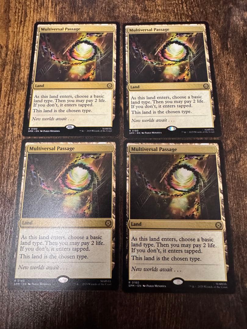 【MTG】 EN マルチバースへの通り道　4枚セット