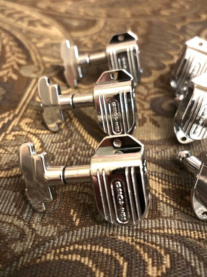 GROVER INPERIAL 150C ギターペグ 6個セット シルバー