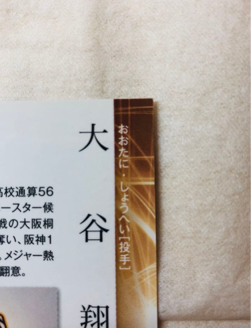 【貴重】大谷翔平 2013 BBM ルーキーエディション SCM 銀箔サイン