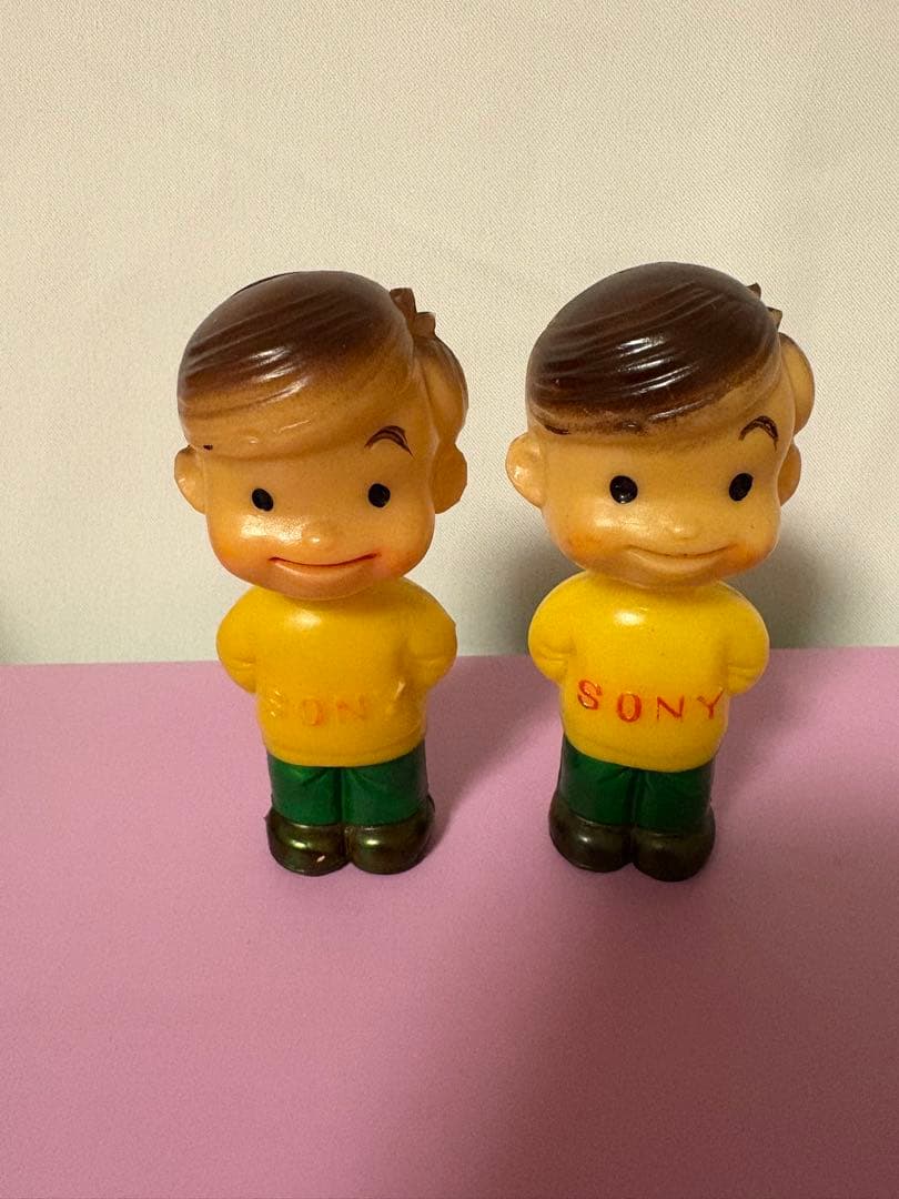 SONY ソニー坊や　②体セット　レア　昭和レトロ