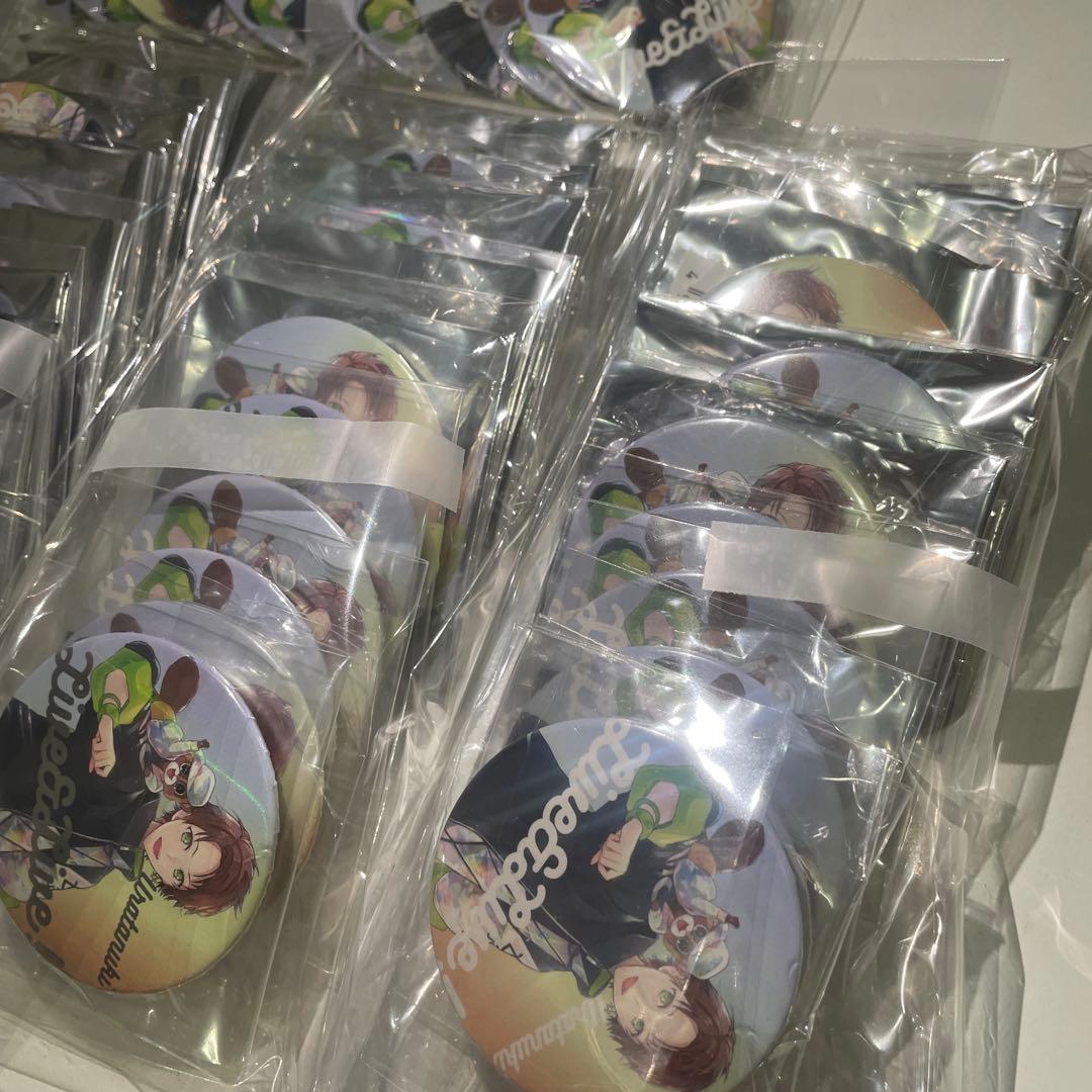 J41.うらたぬき 浦島坂田船 配信ライブ2020 rainbow缶バッジ 等身