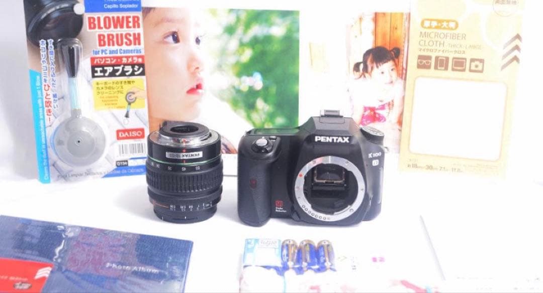 ❤️PENTAX K-100D ❤スマホ転送OK ❤初めての本格一眼レフ❤