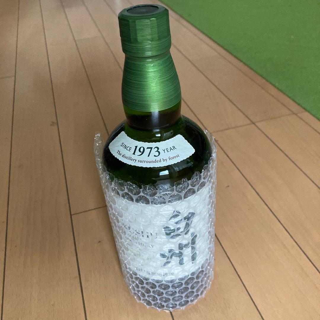 白州シングルモルトウイスキー、700ml、43% ノンビンテージ　1本　箱なし