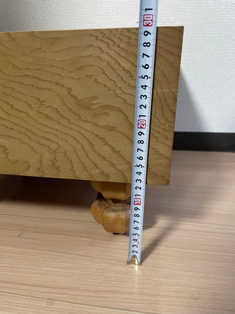 【極美品】高級 囲碁セット 本榧 ヘソ 脚付き 蛤碁石 盤覆付き