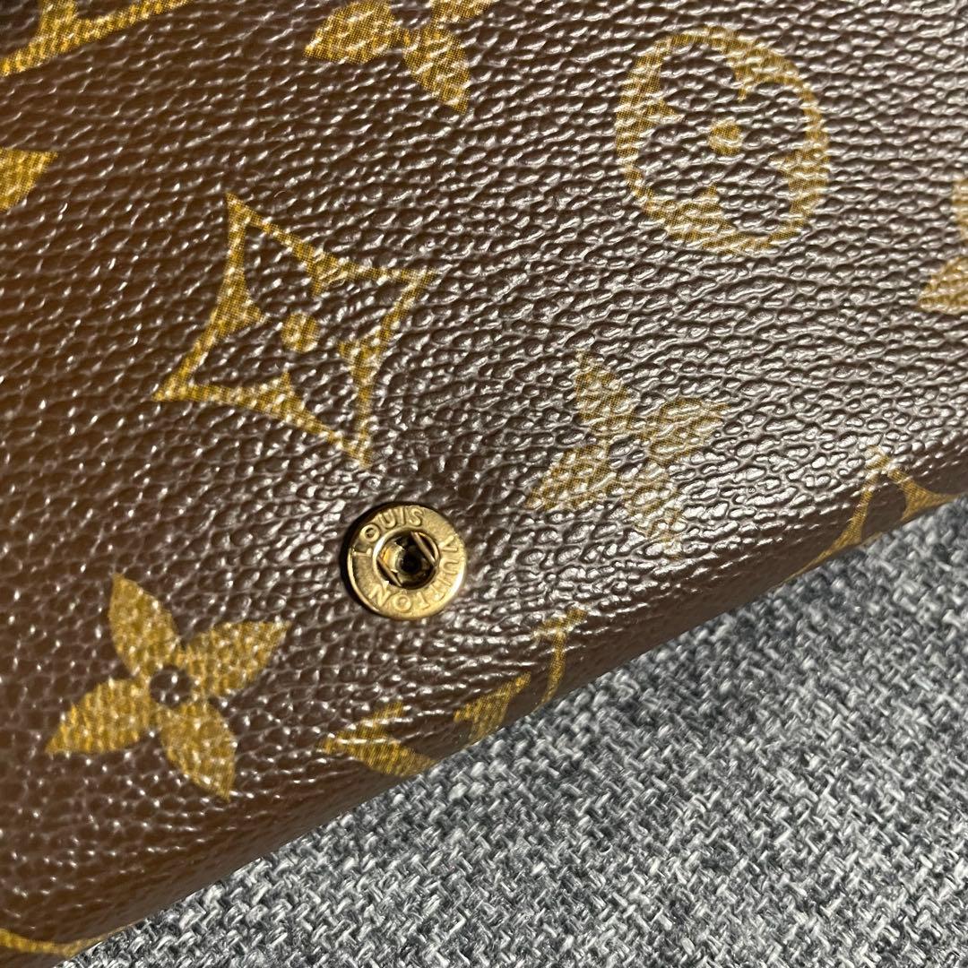 LOUIS VUITTON ルイヴィトン　モノグラム　ポルトフォイユ トレゾール