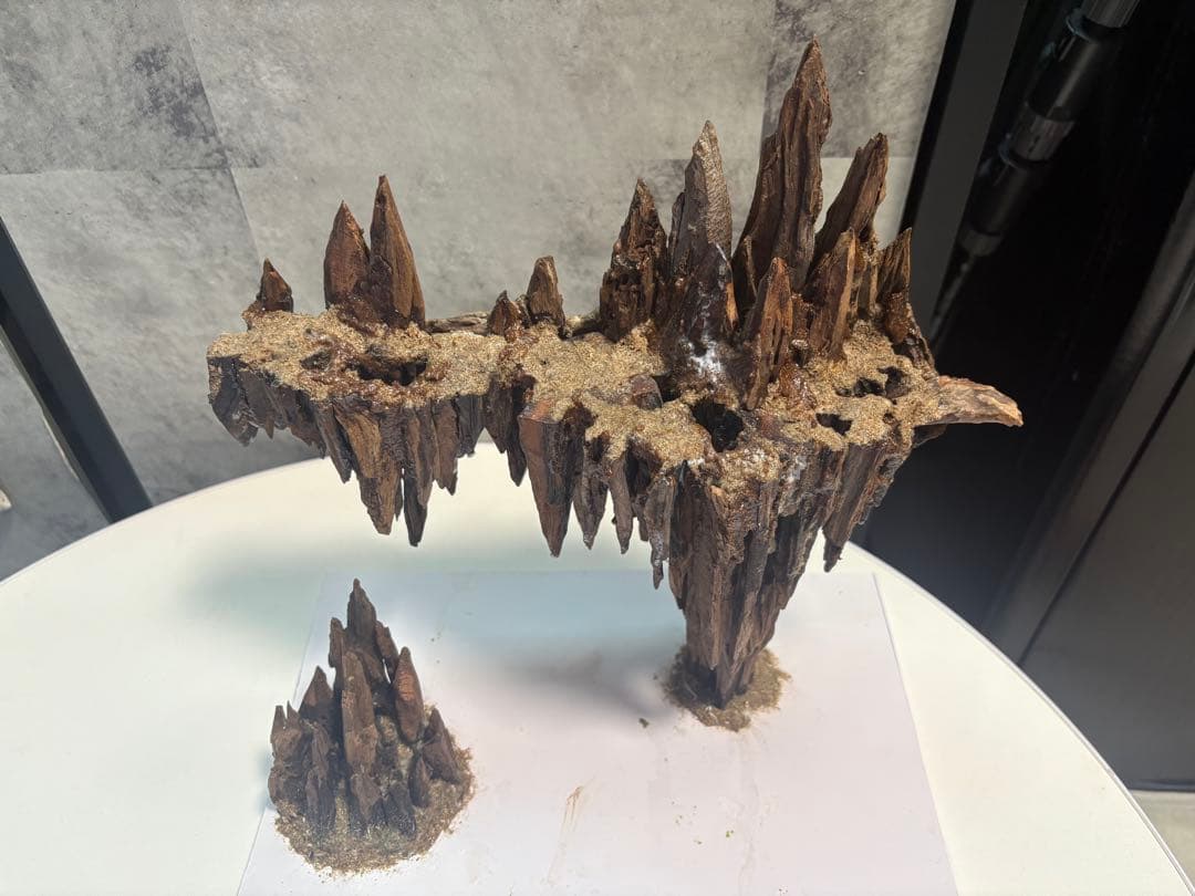 アクアリウム　レイアウト　　流木　水槽