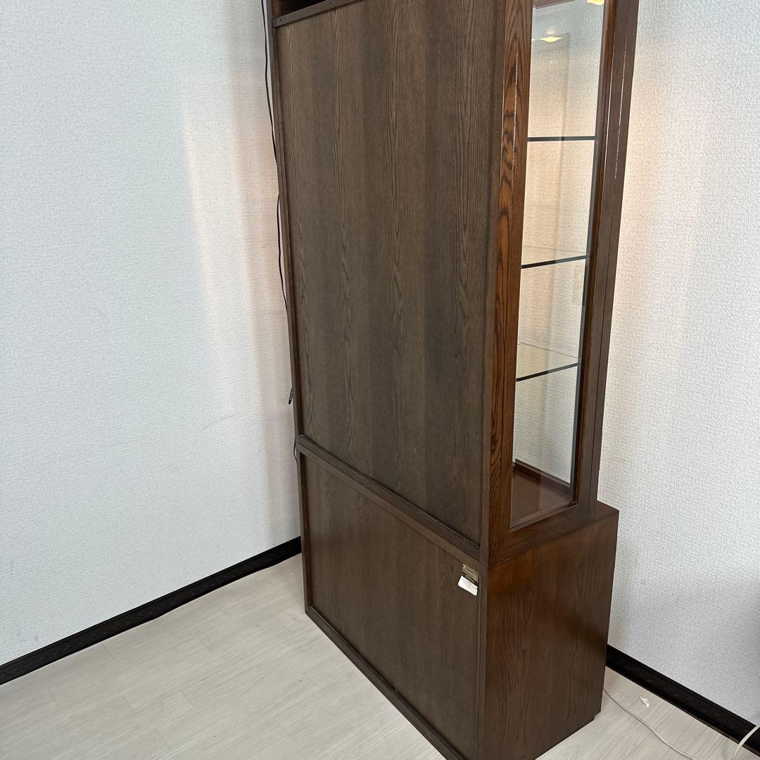 カリモクドマーニ モーガントン 飾り棚 キュリオケース 本棚 i4※